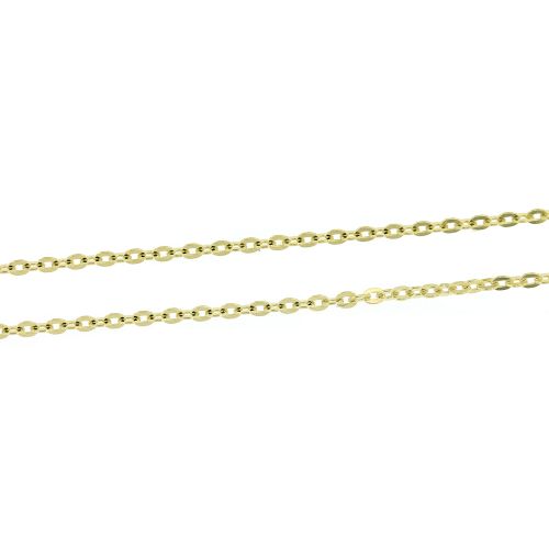 Klasický zlatý řetízek ankr typ 5 - 45 cm