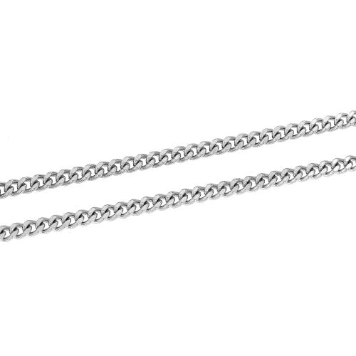 Klasický řetízek na přívěsek pancr typ C - 60 cm